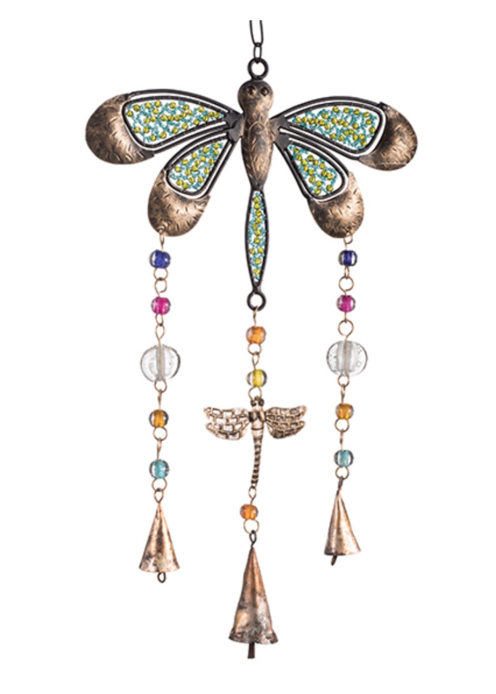 Namaste Dragonfly Iron Windchime