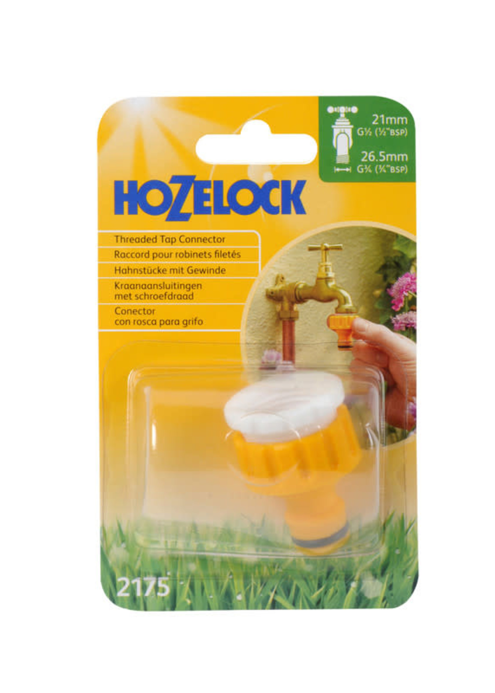 Hozelock Hozelock Threaded Tap Connector 19mm 2175
