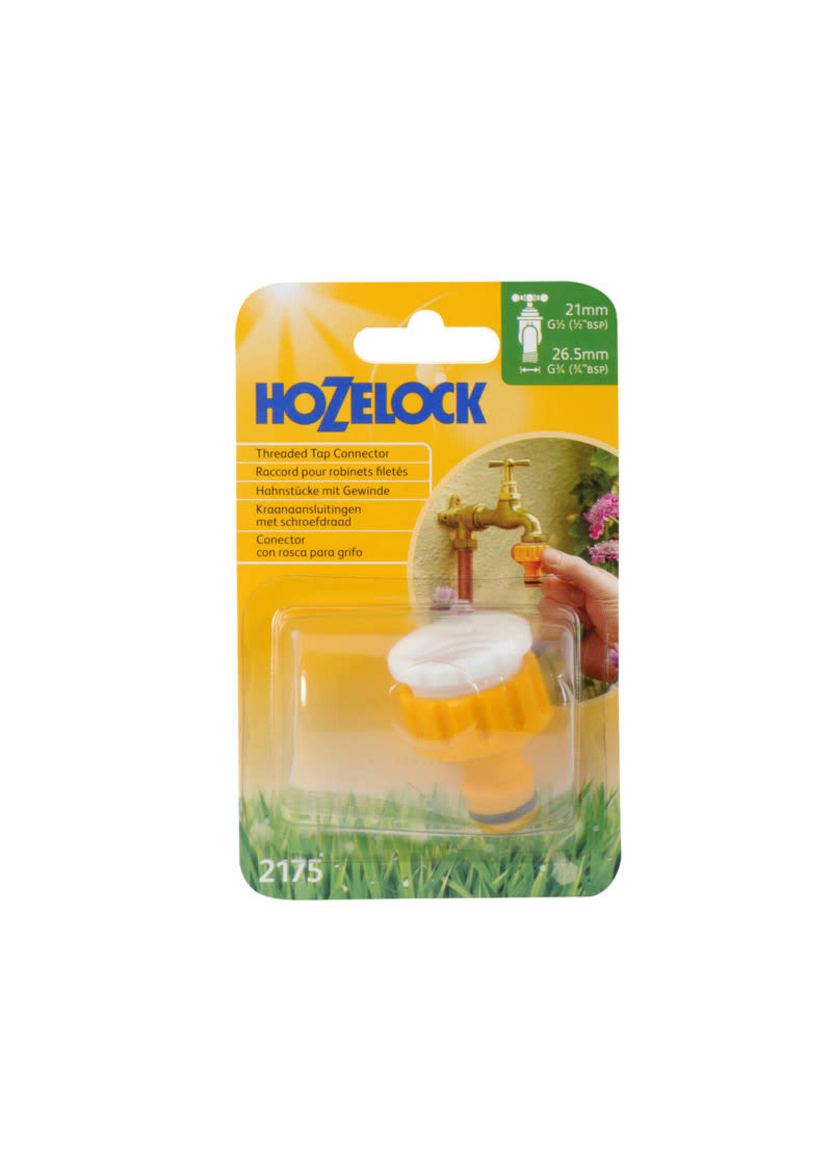 Hozelock Hozelock Threaded Tap Connector 19mm 2175