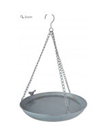 Grey Hanging Bird Bath