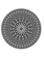 Outdoor Rug Mandala Round 170cm