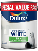Dulux (Akzo Nobel) Dulux Emulsion Pure Brilliant White (PBW) 3L silk
