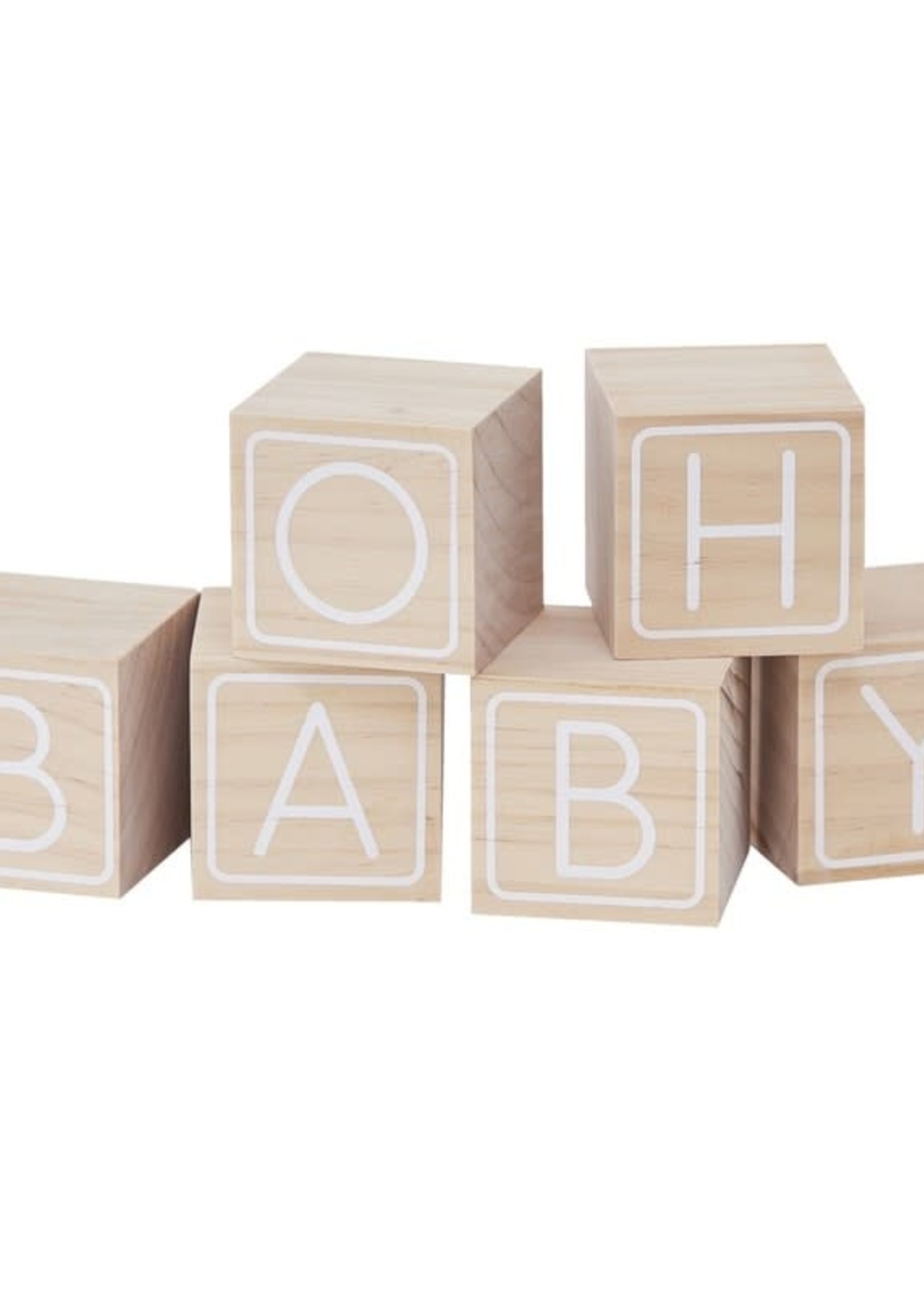 Baby block guestbook