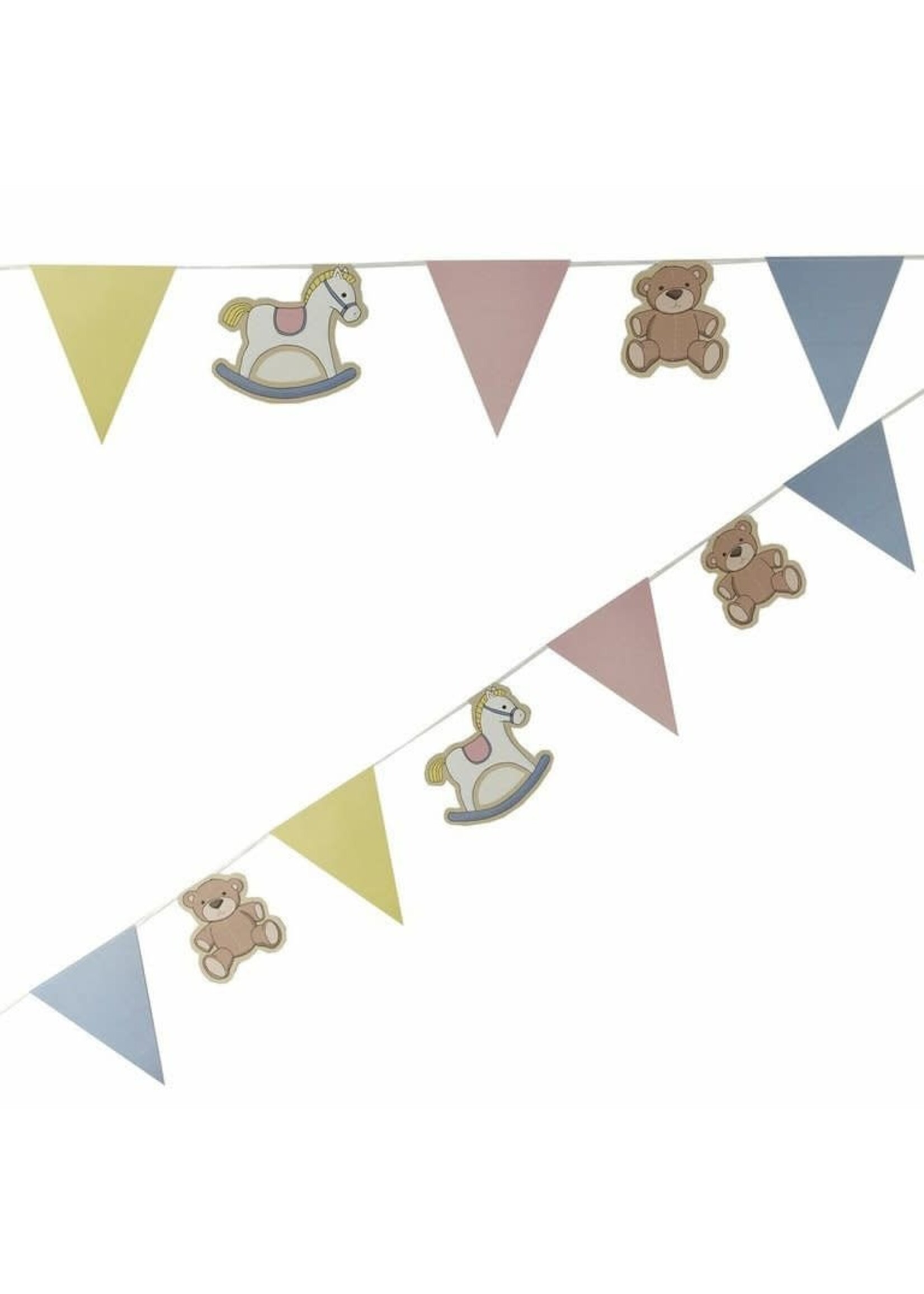 Rock-a-bye baby paper bunting 3.5m
