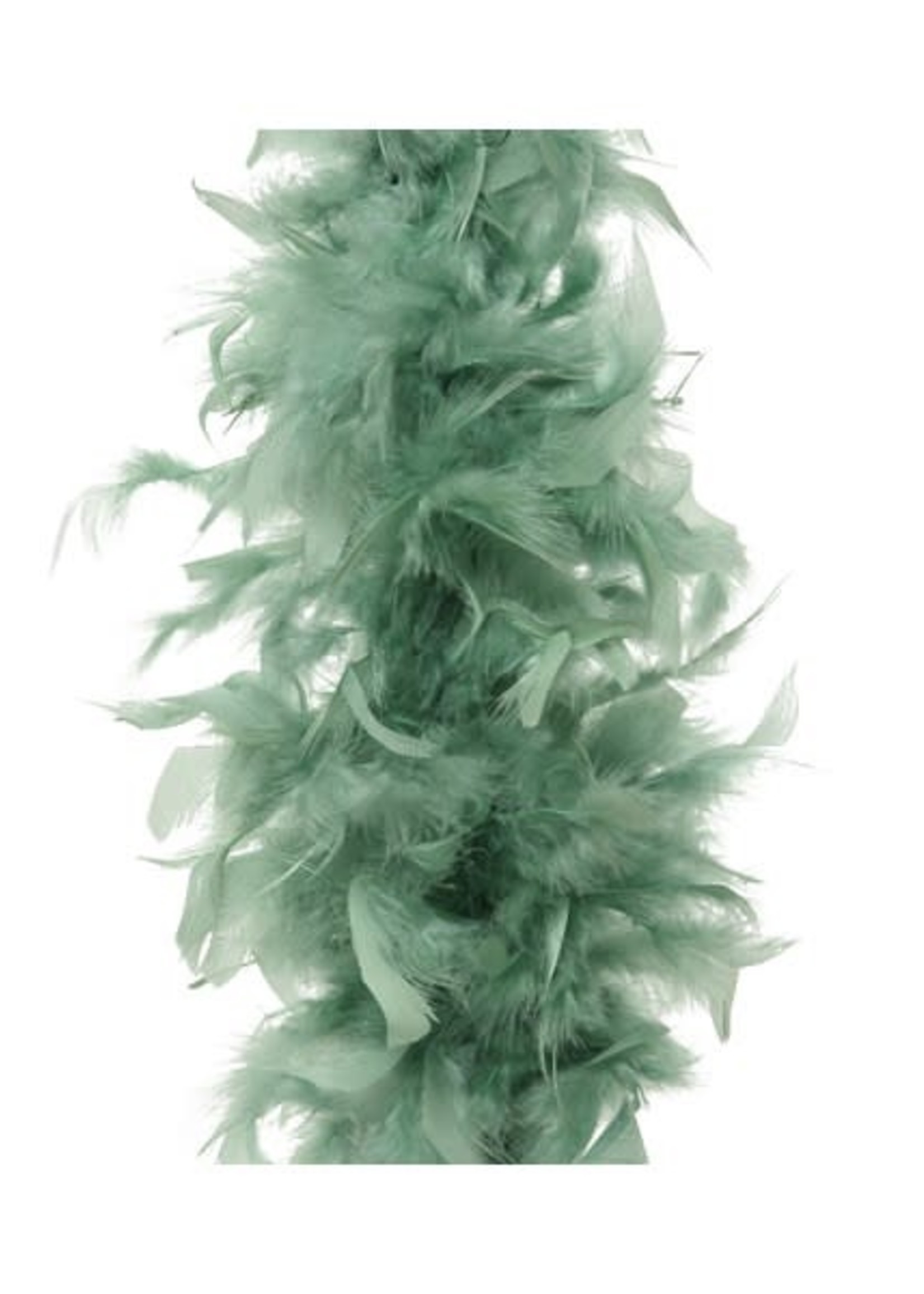 Feather Boa Green Clock’s Home and Garden