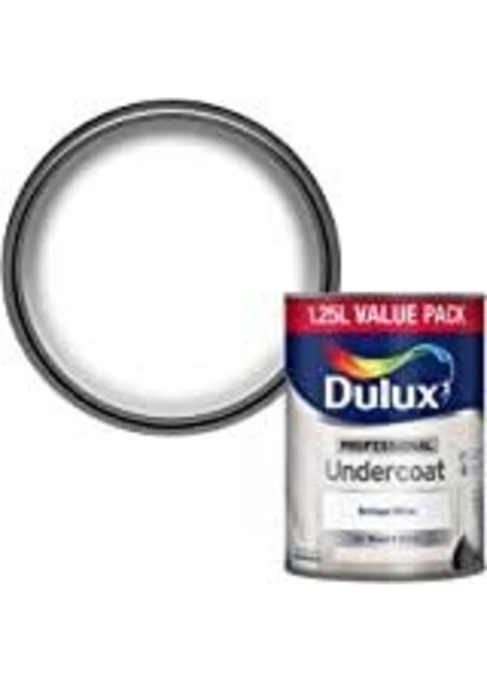 Dulux (Akzo Nobel) Dulux Pure Brilliant White (PBW) 1.25L Professional Undercoat