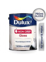 Dulux (Akzo Nobel) Dulux Pure Brilliant White (PBW) 750ml Non Drip Gloss