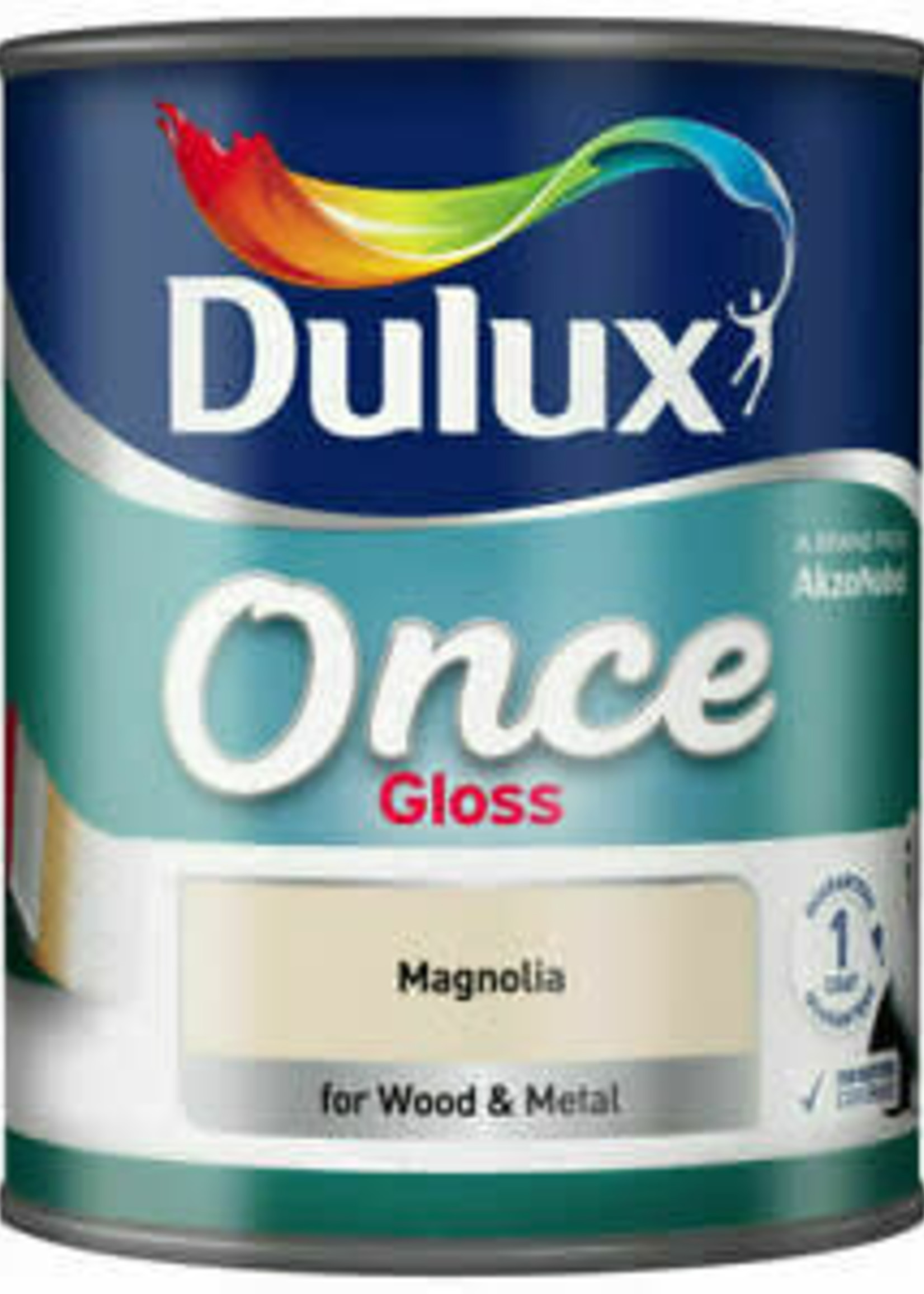 Dulux (Akzo Nobel) Dulux Once Magnolia 750ml  Gloss