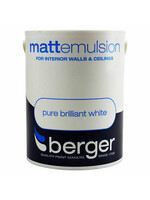 Crown Berger Pure Brilliant White PBW 5L Matt Emulsion
