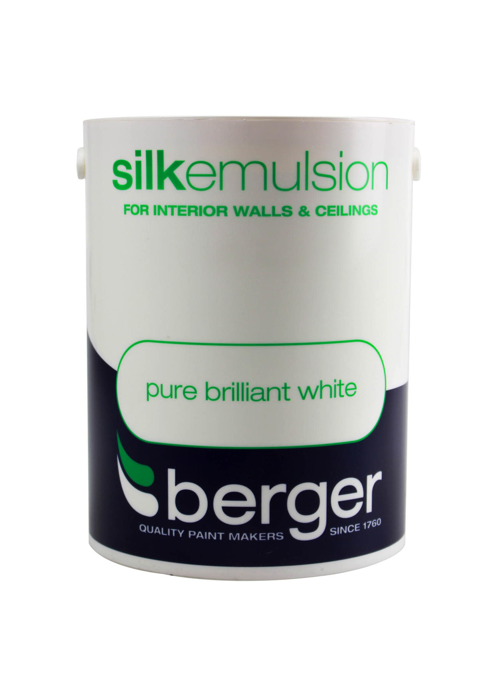 Crown Berger Pure Brilliant White PBW 5L Silk Emulsion