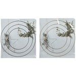 Decoris Round Iron Hoops For Wreath Making choice of two colours