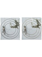 Decoris Round Iron Hoops For Wreath Making