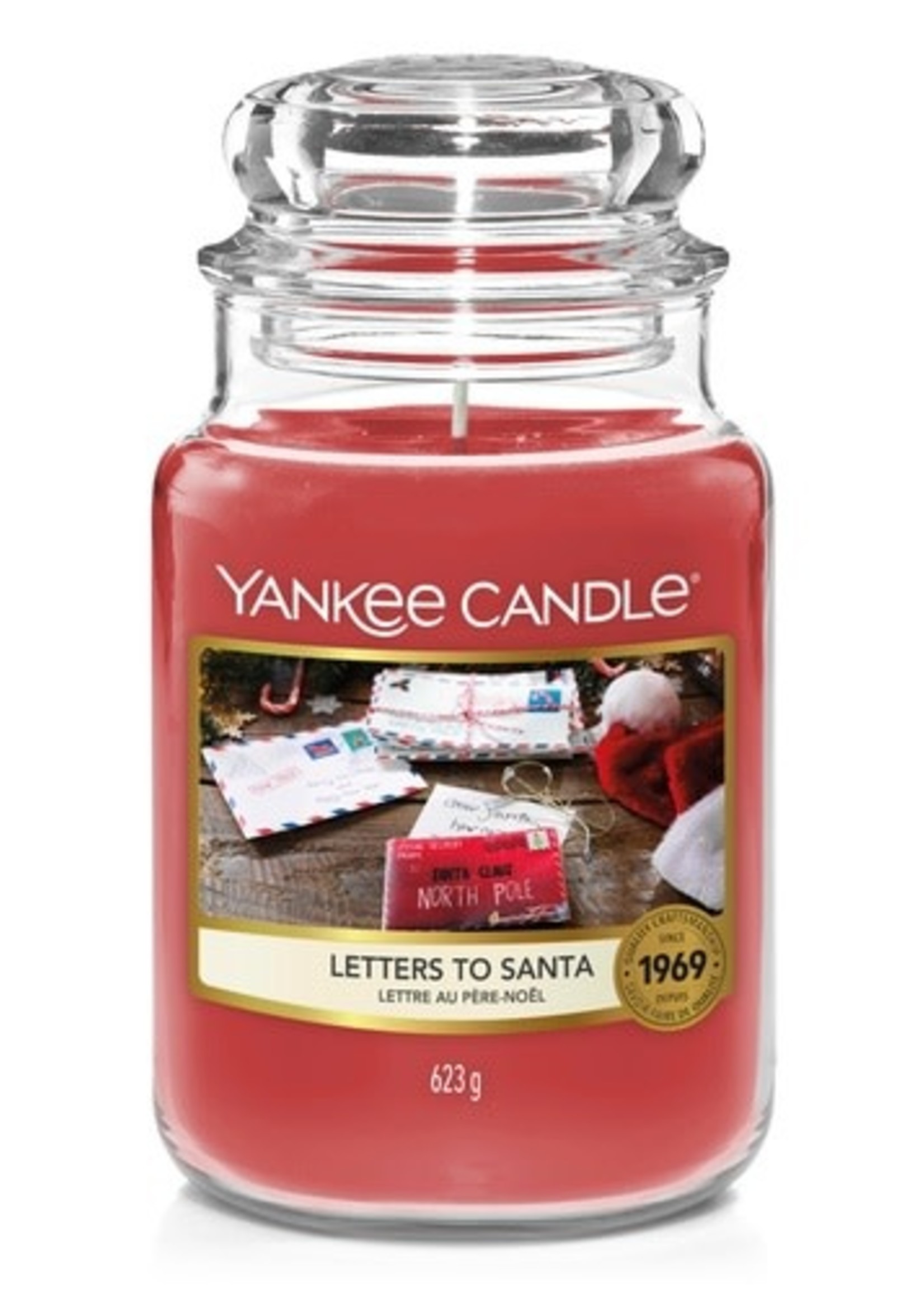 Yankee Letters to Santa Large Jar