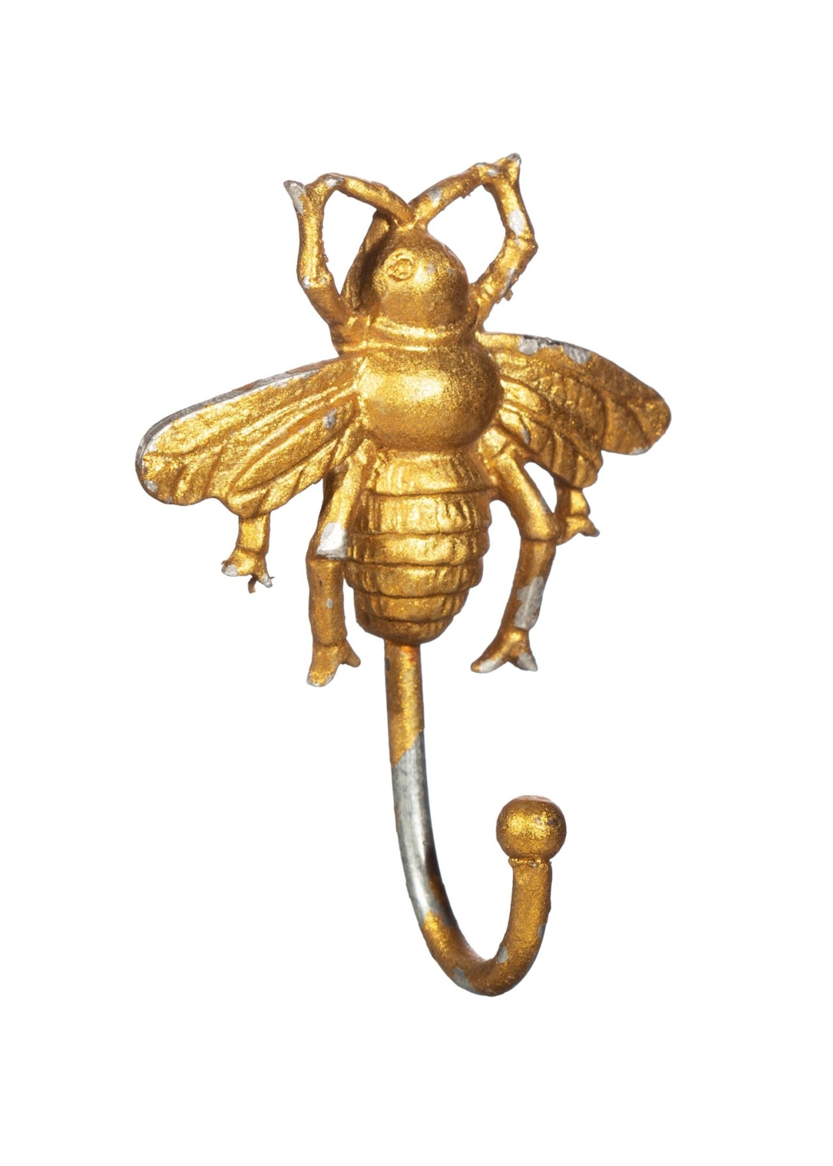 Sass & Belle Mini Gold Bee Hook L2.5 x W7 x H5.2 cm