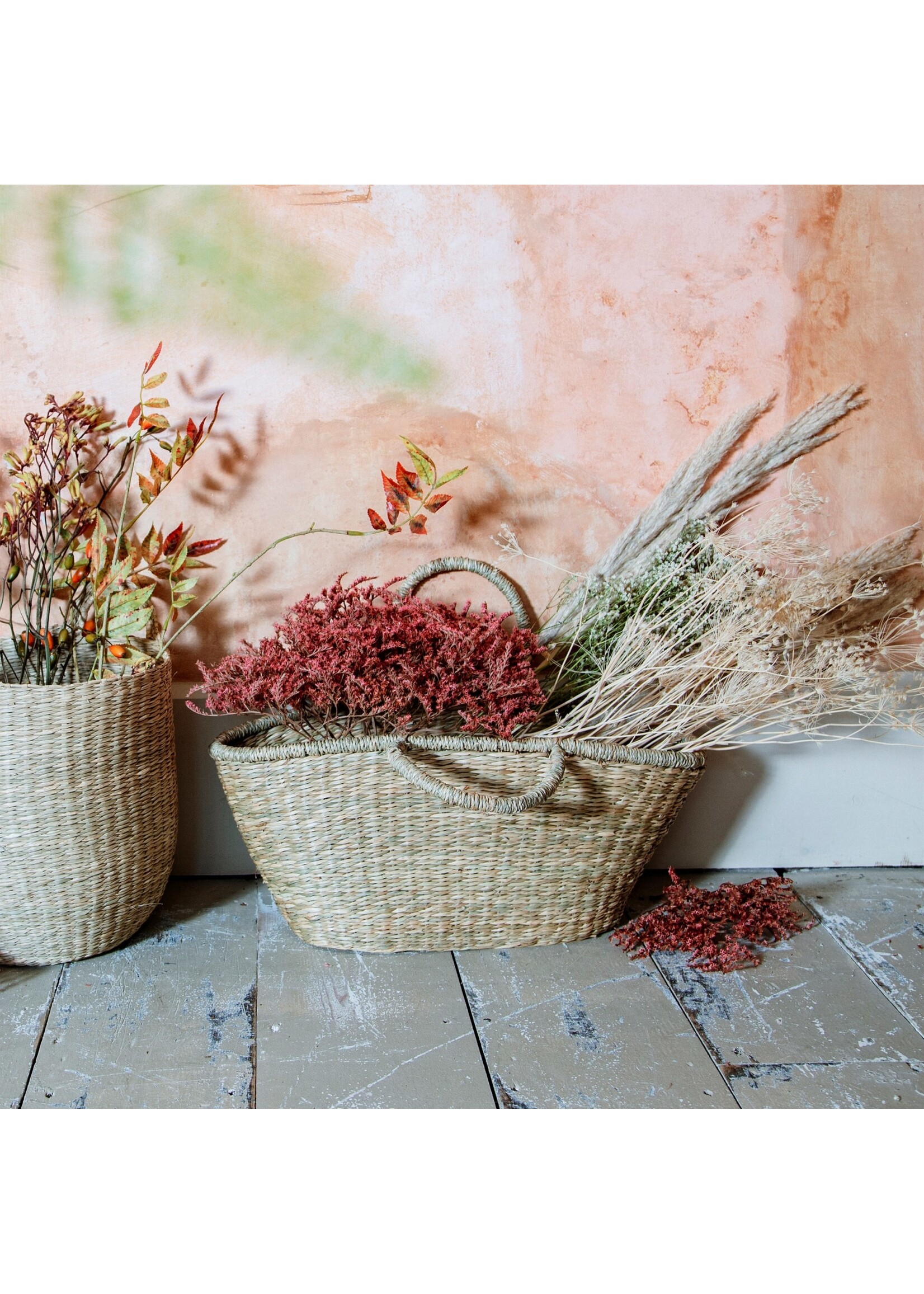 Sass & Belle Woven Seagrass Shopper