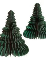 Sass & Belle Sass & Belle Green Honeycomb Tree Standing Decoration Set 2