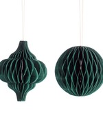 Sass & Belle Green Paper Honeycomb Hanging Decoration (Price is for one)