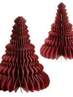 Sass & Belle Sass & Belle Red Paper Honeycomb Hanging Decoration Assorted