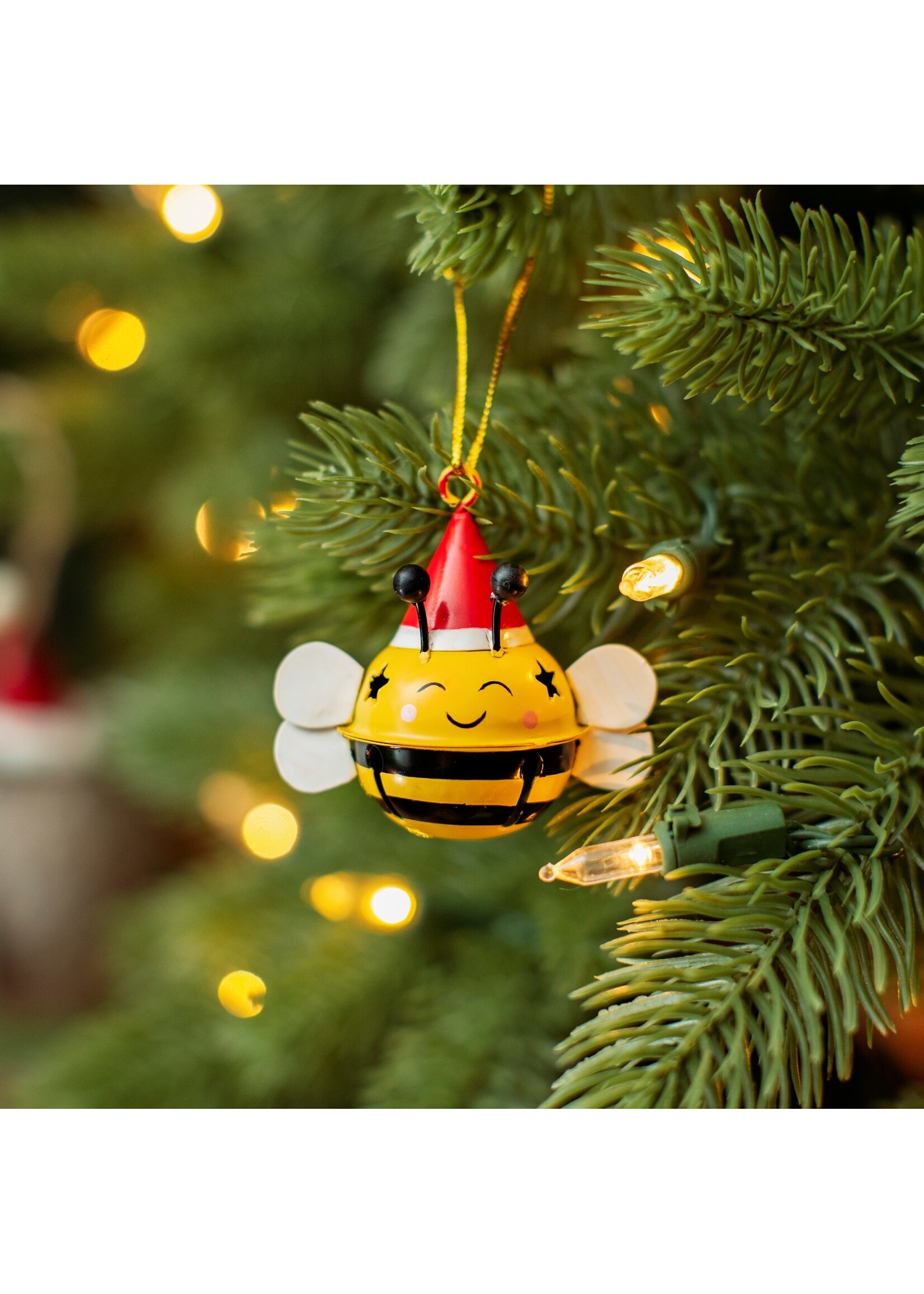 Sass & Belle Bee Hanging Bell Decoration