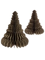 Sass & Belle Sass & Belle Grey Honeycomb Tree Standing Decoration Set 2