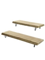 Decoris Decoris Wooden Shelf On Legs 70 x 22 cm