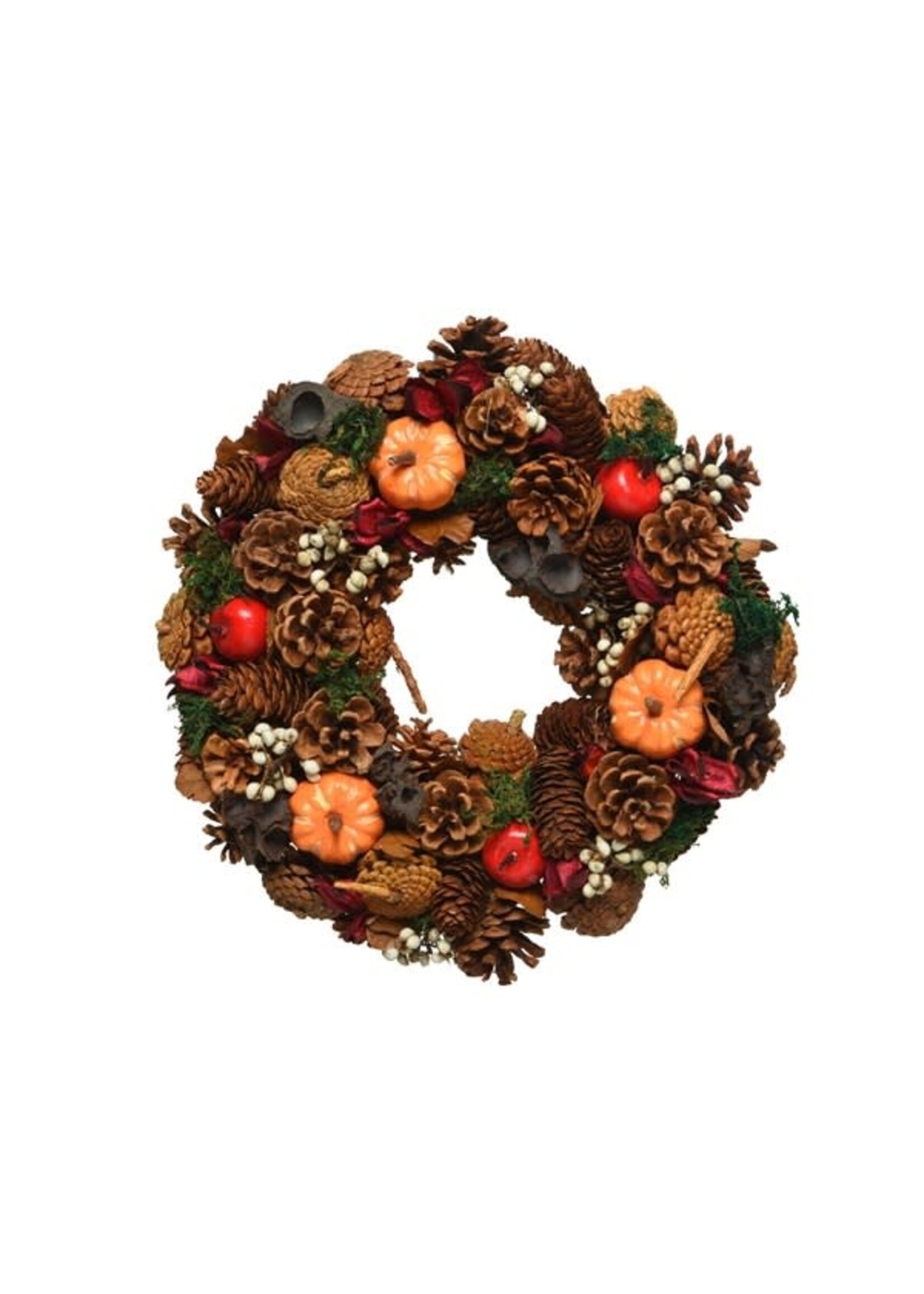 Decoris Pumpkin Halloween Autumn Wreath 32cm