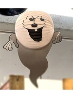 Premier Premier Paper Honeycomb Hanging Ghost (25cm head)-shipping included