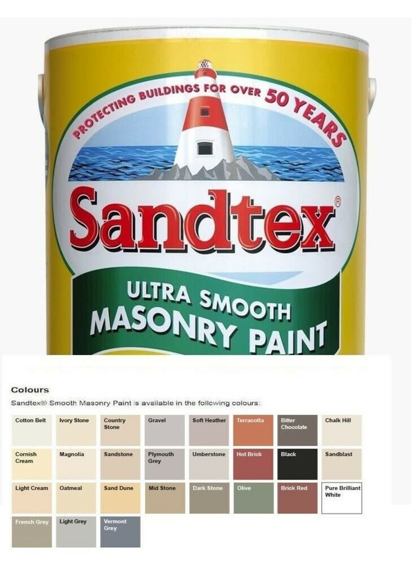 Sandtex Sandtex Smooth Masonry Paint