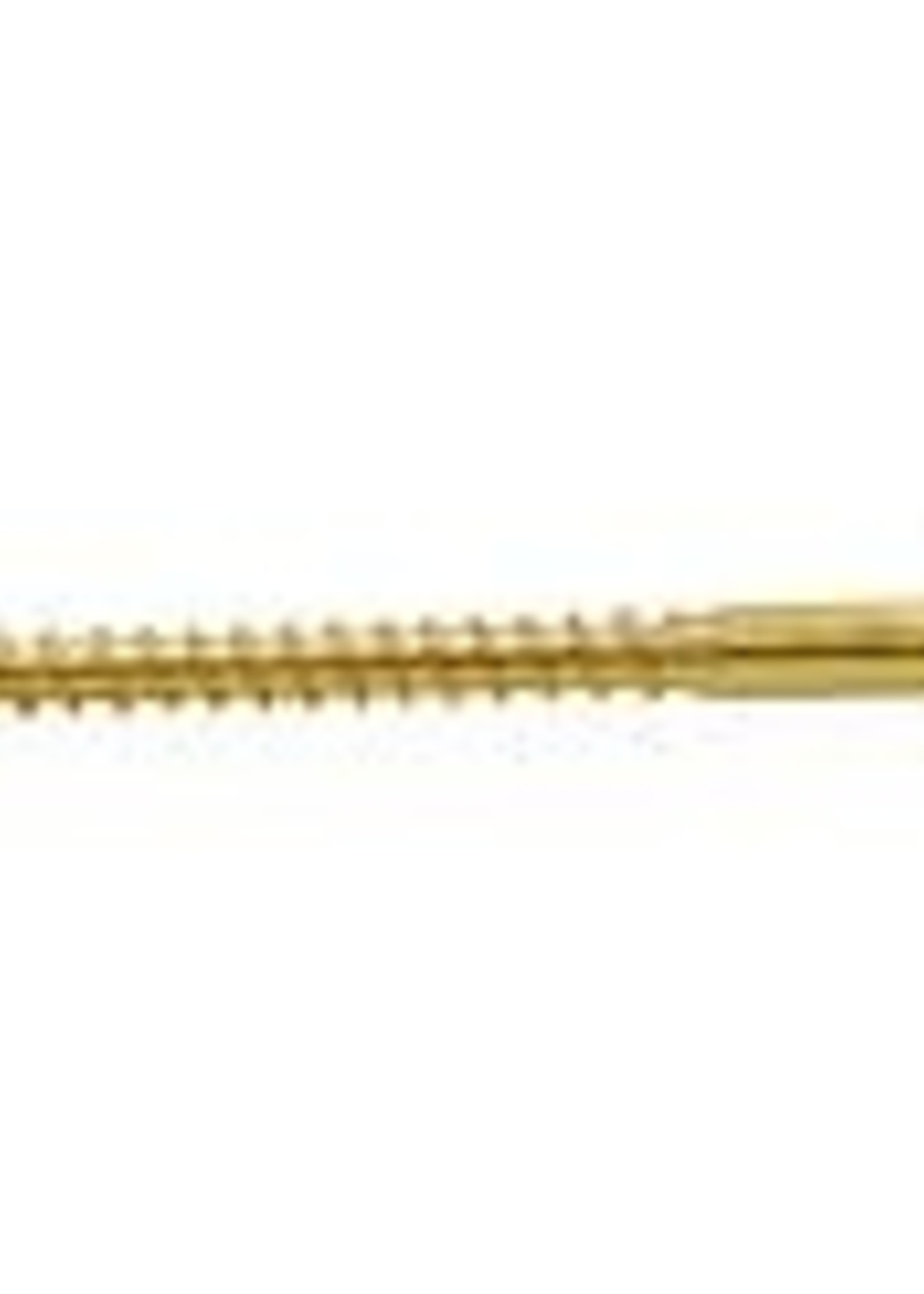 Brass Woodscrew - Round Head 2" x 8 3 Pack