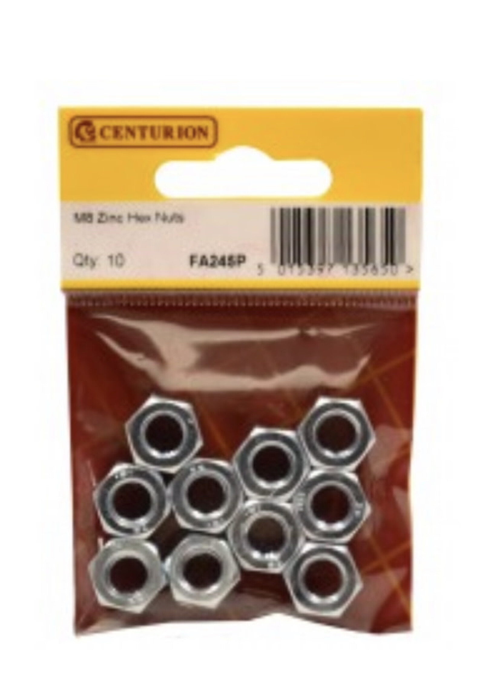 SupaFix Steel Hex Nuts M8