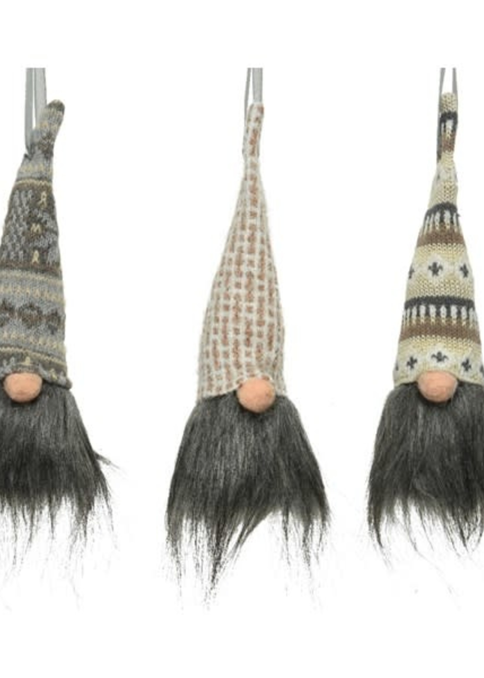 Decoris Hanging Grey Gnome