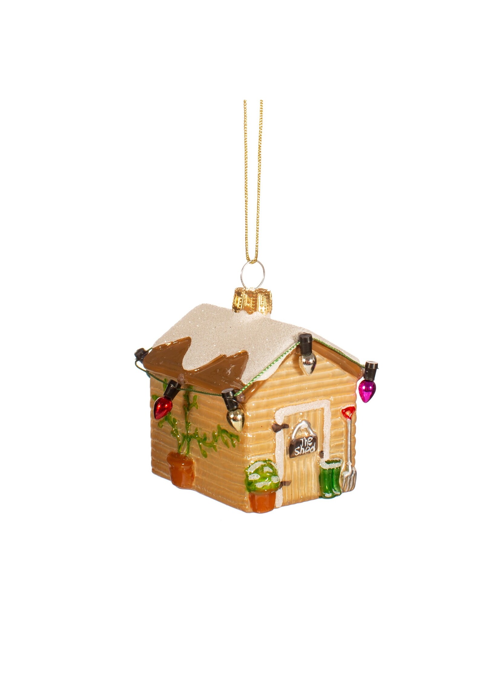 Sass & Belle Mini Shed Shaped Bauble