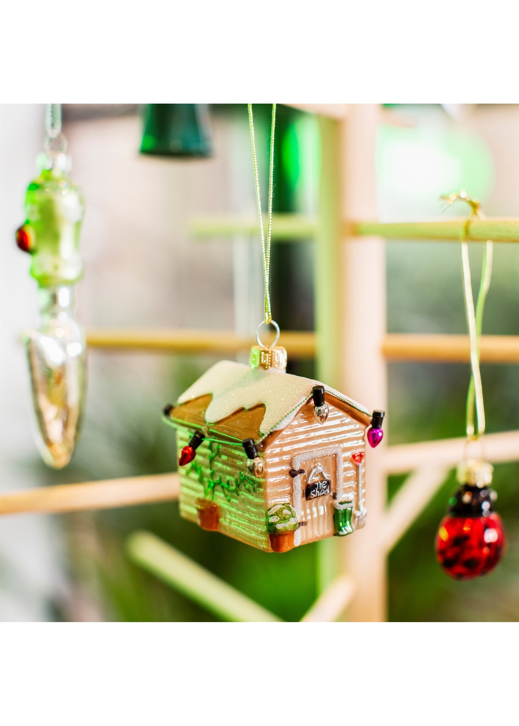 Sass & Belle Mini Shed Shaped Bauble