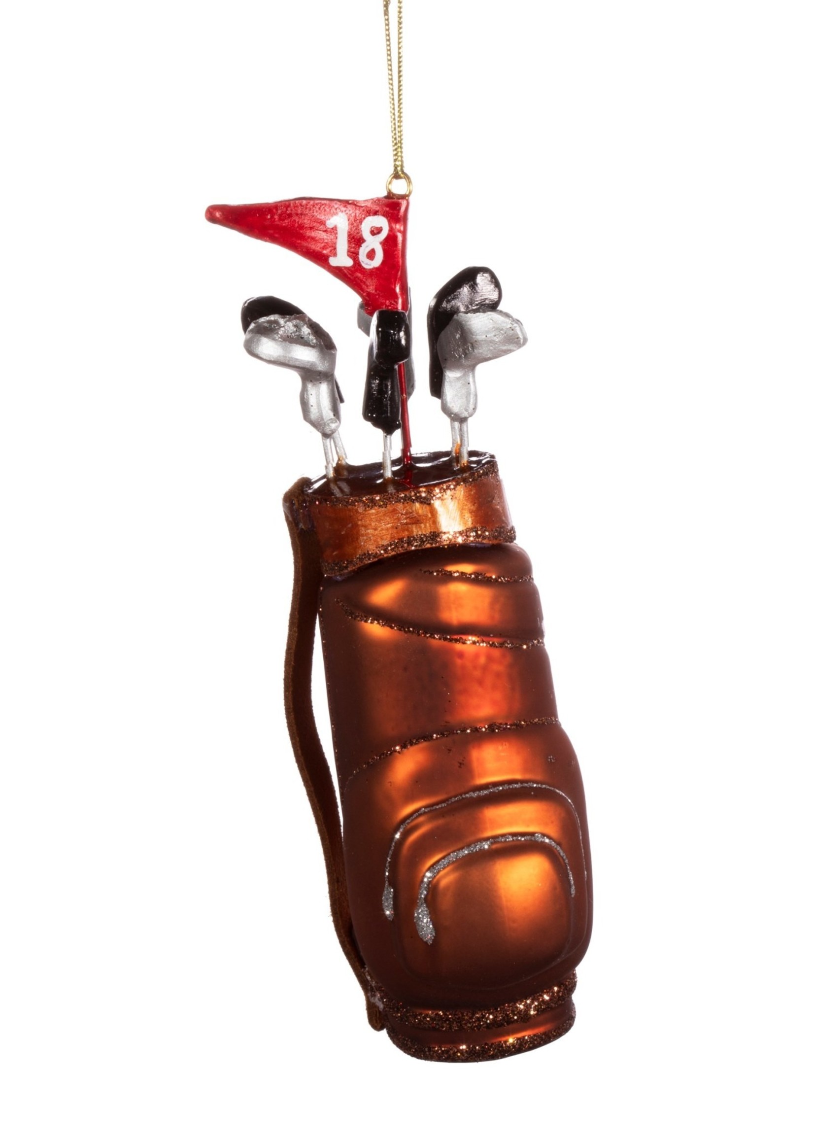 Sass & Belle Golf Clubs Shaped Bauble