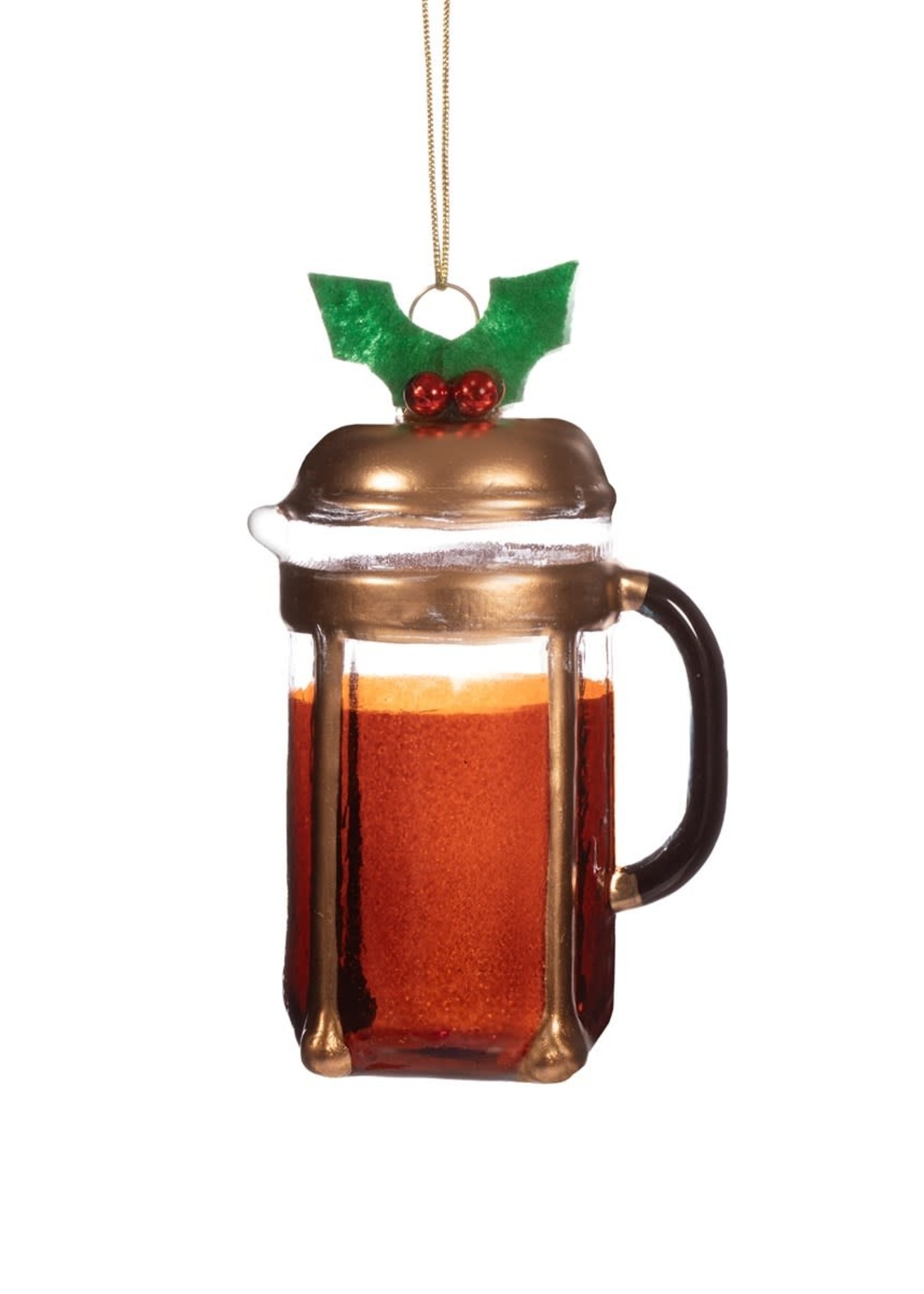 Sass & Belle Christmas Cafetiere Bauble