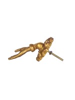Sass & Belle Gold Hands Pendant Drawer Knobs - Set of 2