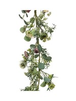 Decoris Rose Foliage Garland 175cm