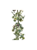 Decoris Rose Foliage Garland 175cm