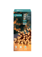 Premier Battery Vintage Gold 200 LEDs Lights Indoor/Outdoor