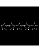 Premier Battery Star Pin LED Lights Warm White Set 5 Indoor