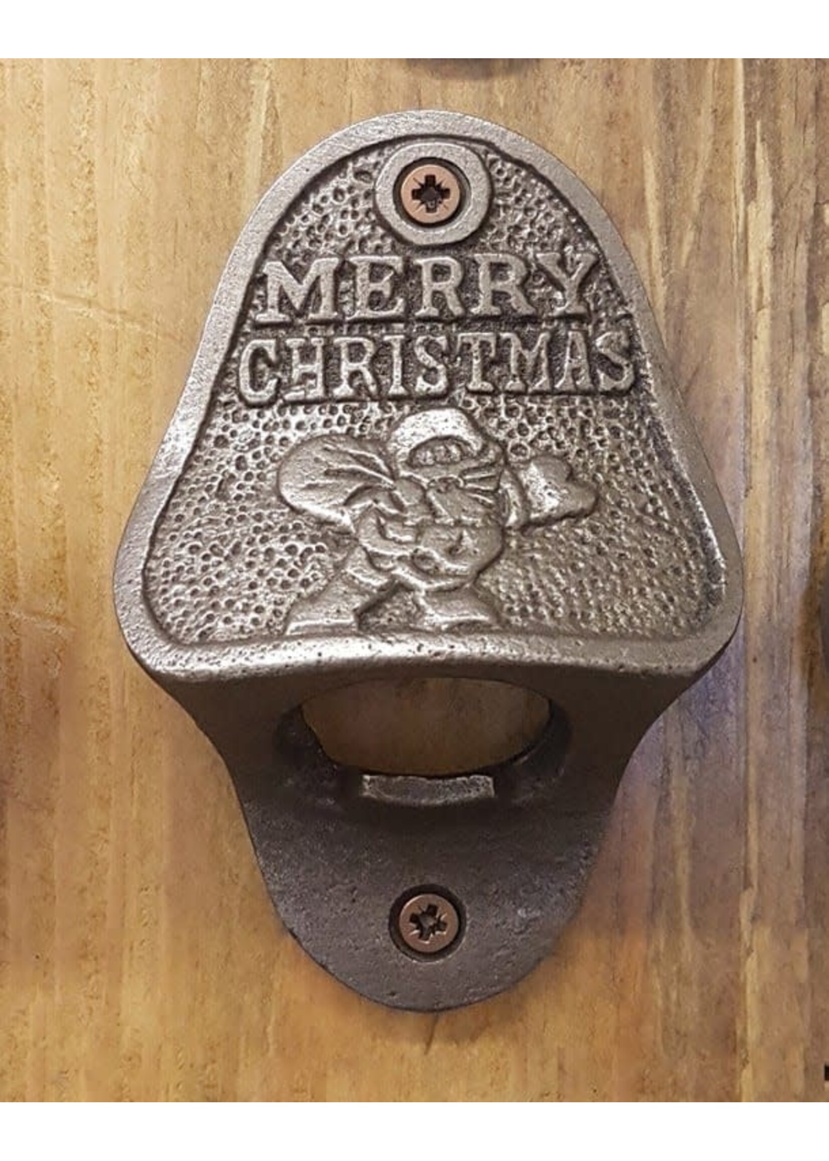 Cottingham Collection Wall mounted Bottle opener - Merry christmas