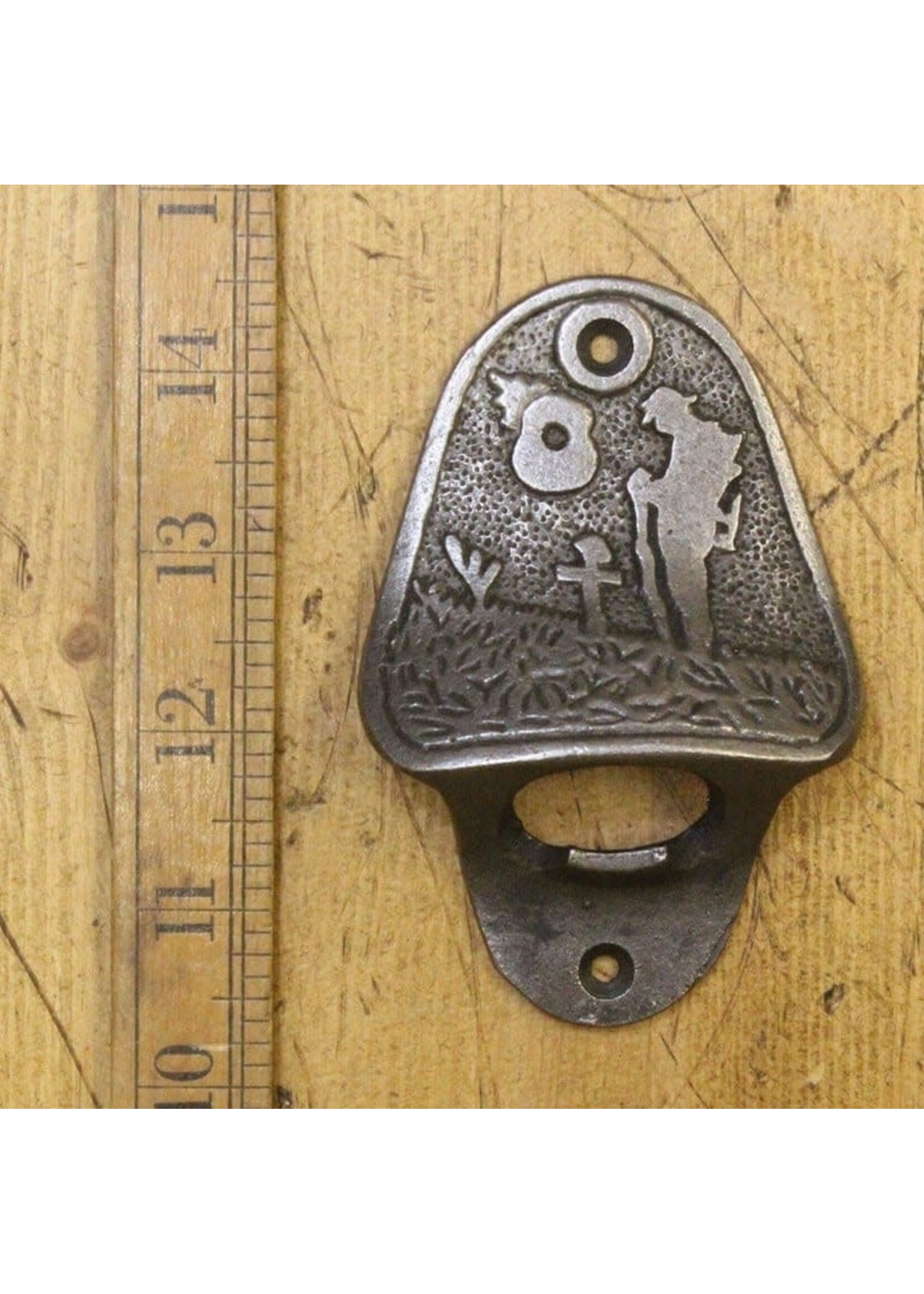 Cottingham Collection Wall mounted bottle opener - Forgotten soldier