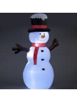Snowtime Snowman With Top Hat 245cm Inflatable