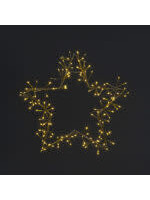 Snowtime Foldable Champagne Gold Star 150 LED Lights