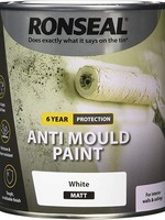 Ronseal Ronseal Anti Mould Paint Matt White 750ml