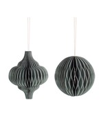 Sass & Belle Grey Paper Honeycomb Hanging Decoration (price is for one)