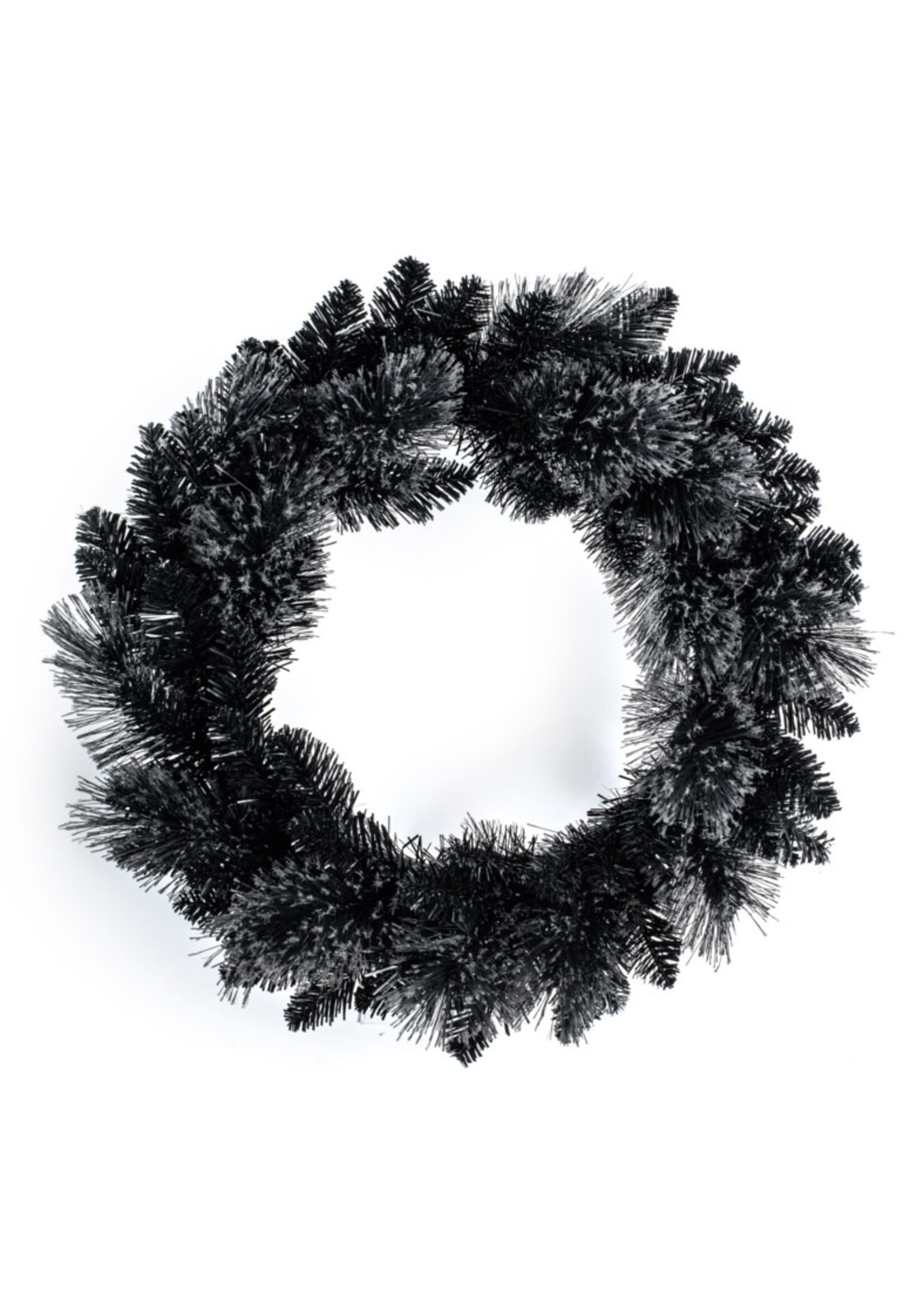 Premier Black Tipped Wreath 50cm