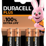 Duracell Duracell Plus Batteries AA 4 Pack