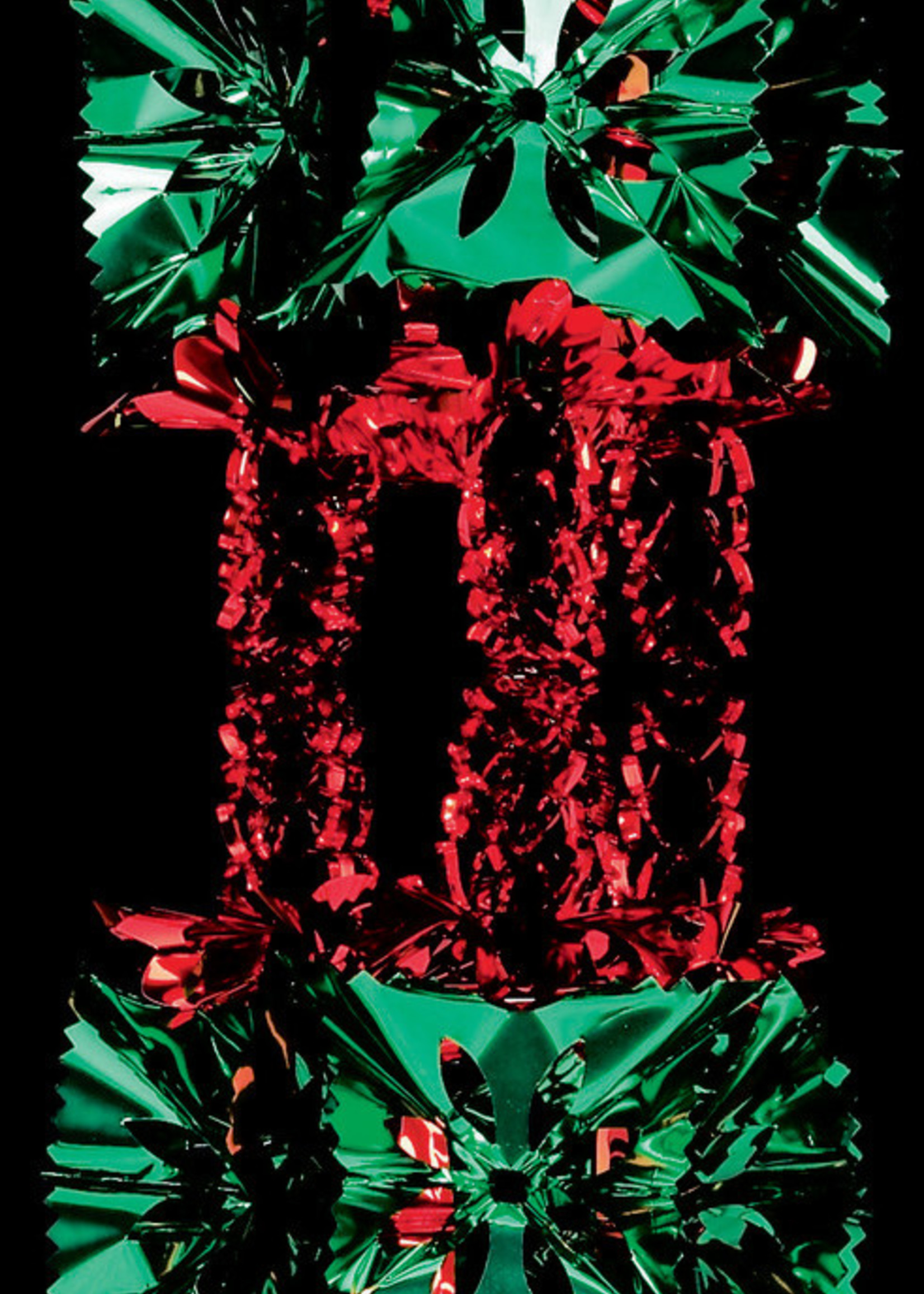 Premier Foil Decoration- Christmas Red & Green 2.7m x 33cm Garland