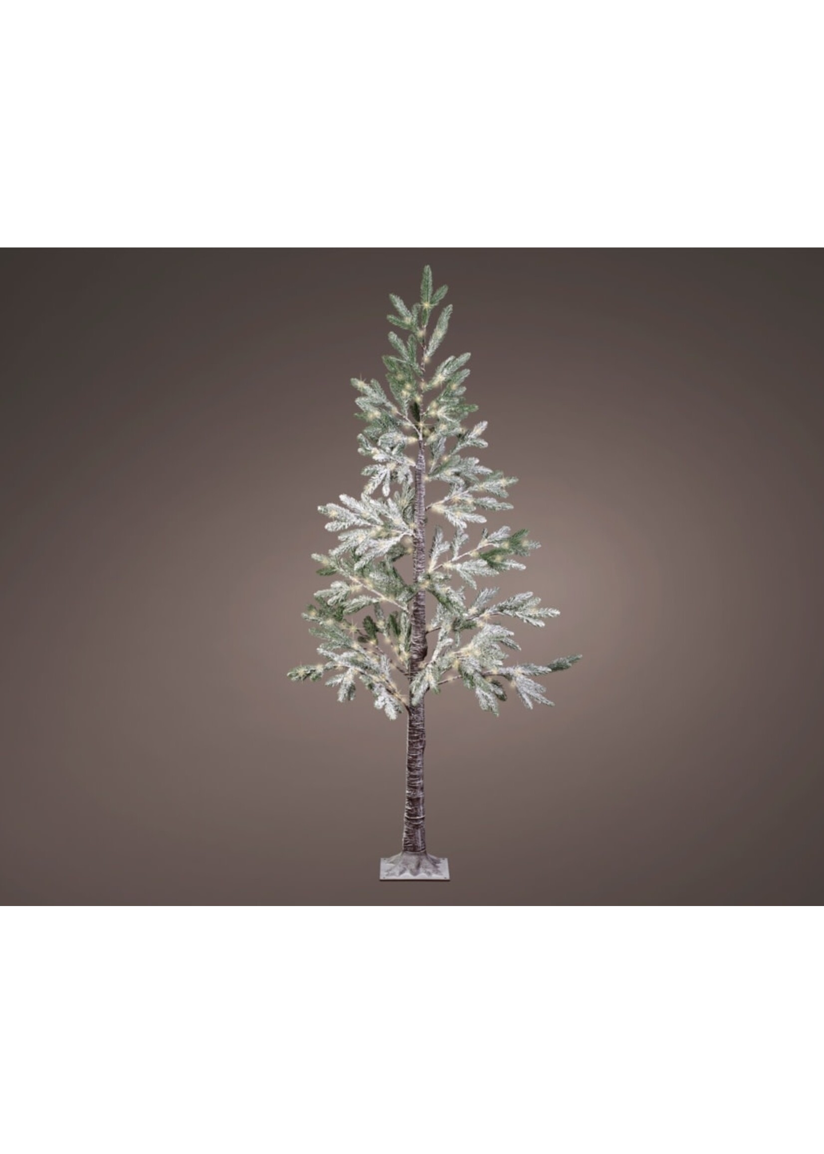 Kaemingk Tree Snowy Pine 312 LED Micro Warm White 180cm